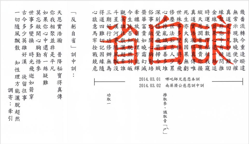 反躬自省訓中訓